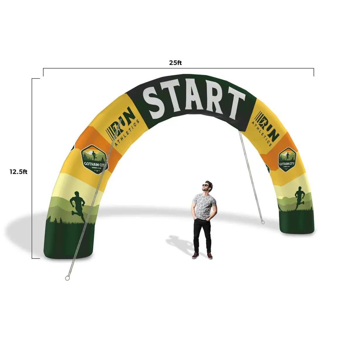 Custom Inflatable Arch Round 13