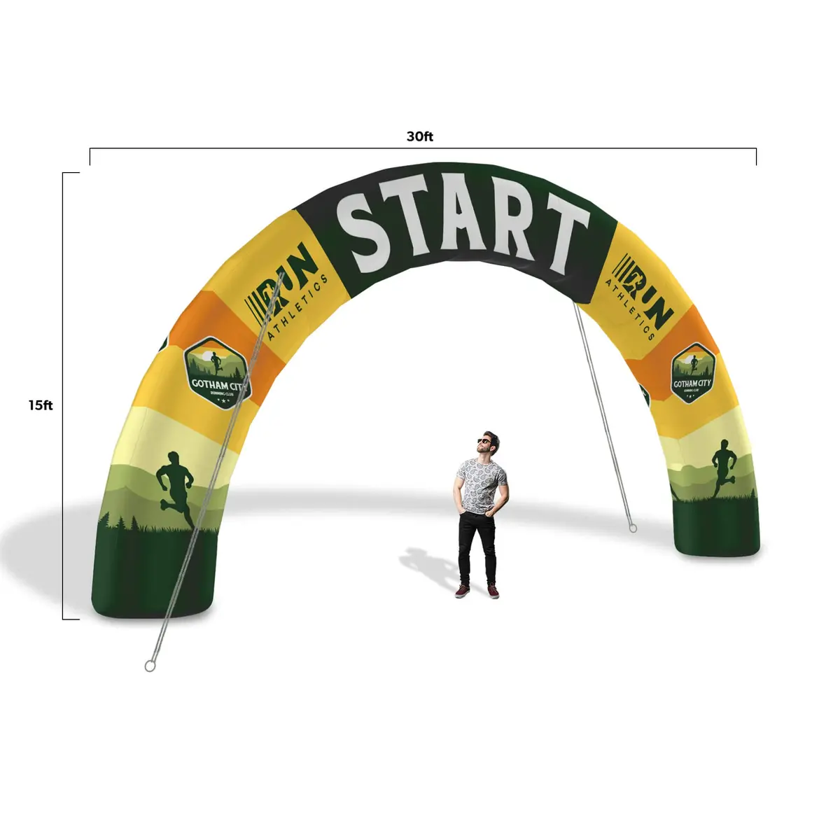Custom Inflatable Arch Round 7
