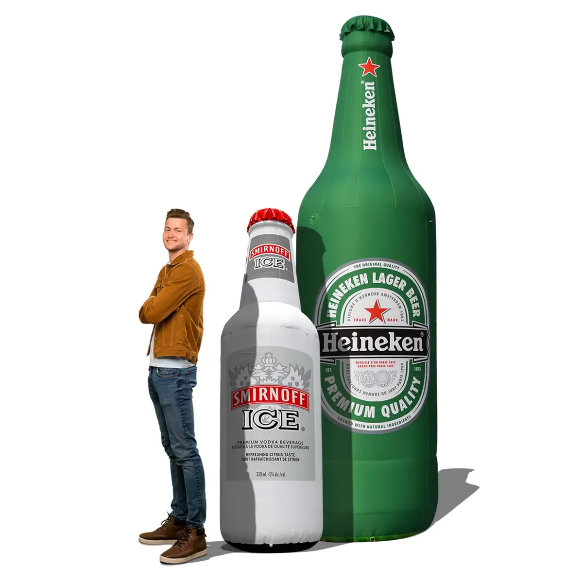 Custom Inflatable Bottle Product Replica 1