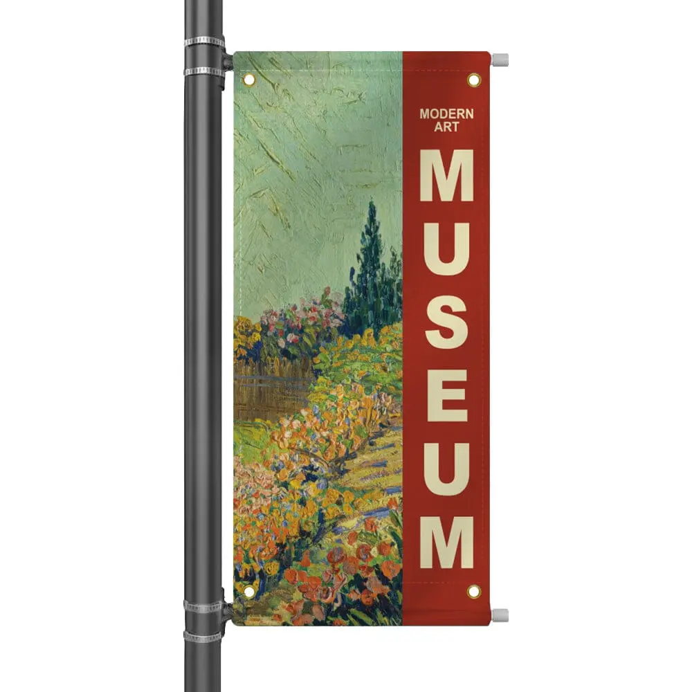 Custom Light Pole Banner 1