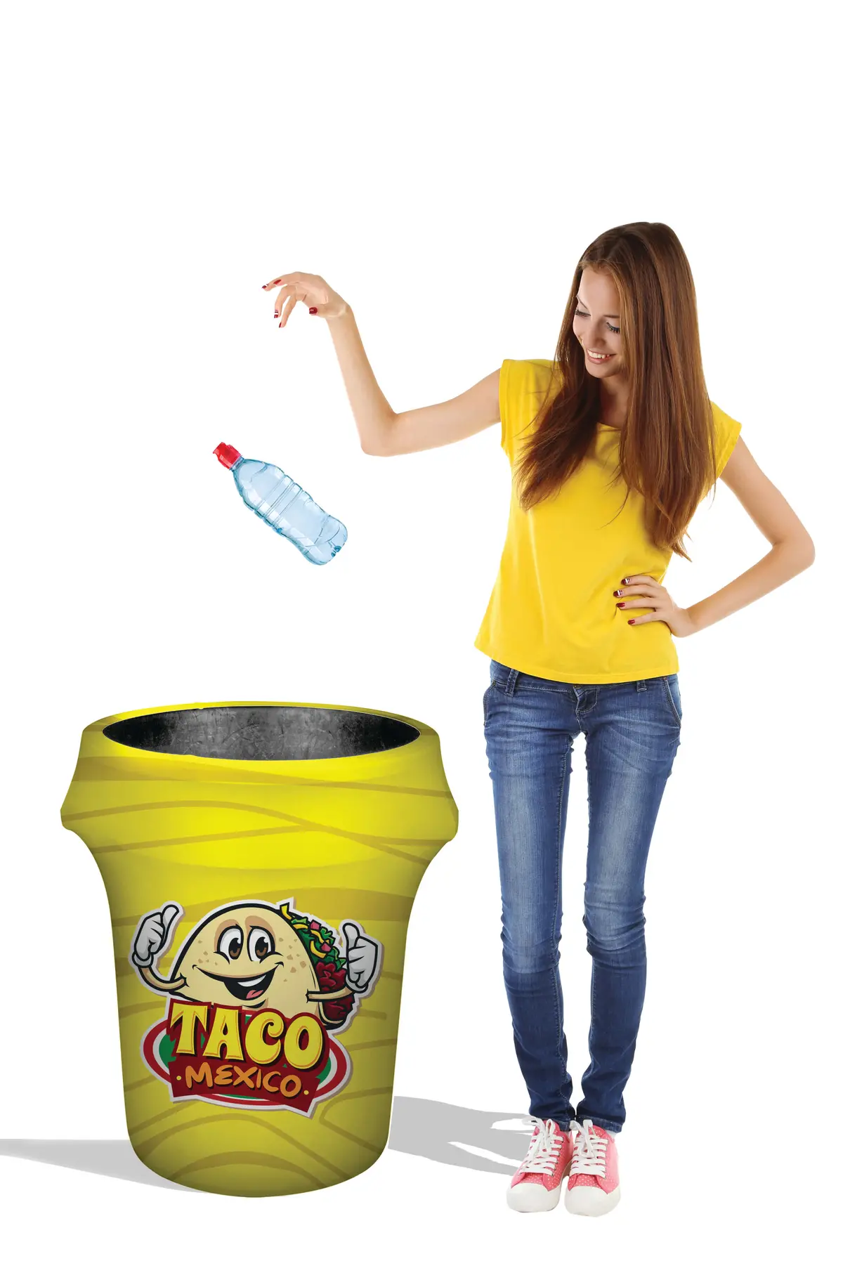 Custom Trash Can Cover 1