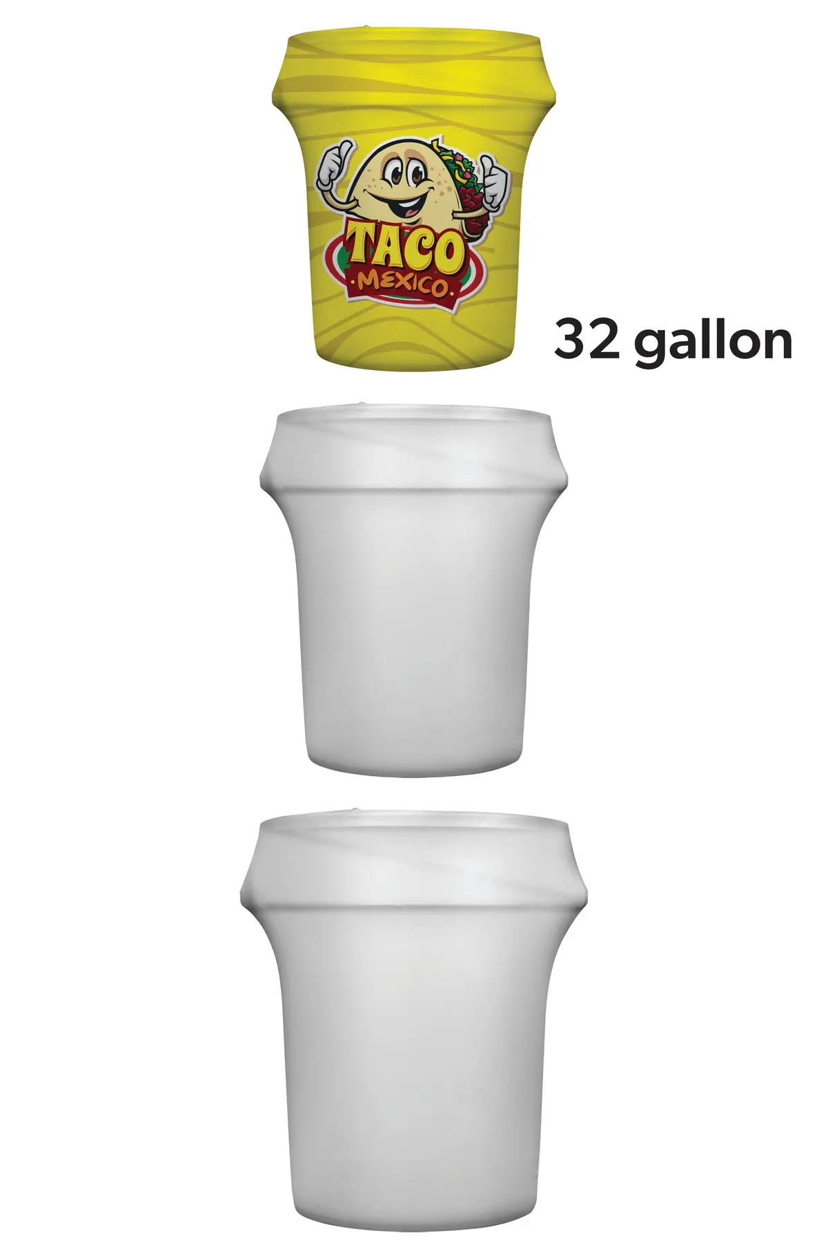 Custom Trash Can Cover 1