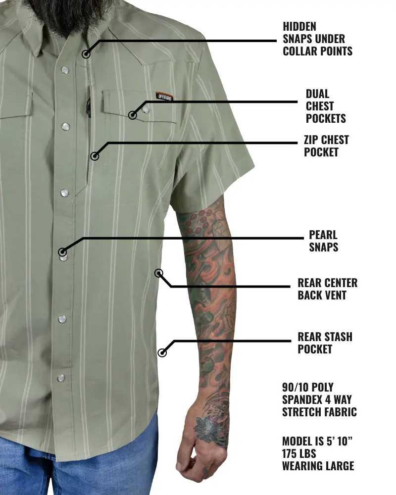 Daryll Ss Shirt - Sage Green 4