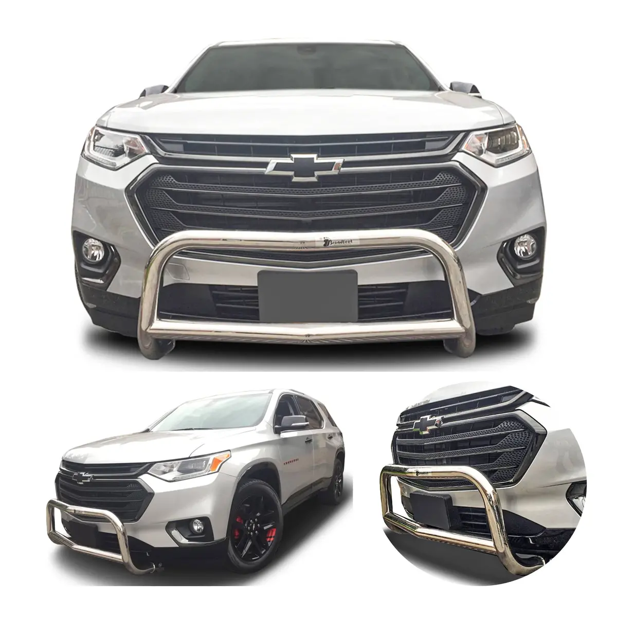 Front A-Bar / Nudge Bar (Dc6) Bumper Guard Fits Chevrolet Traverse 2018-2025 1