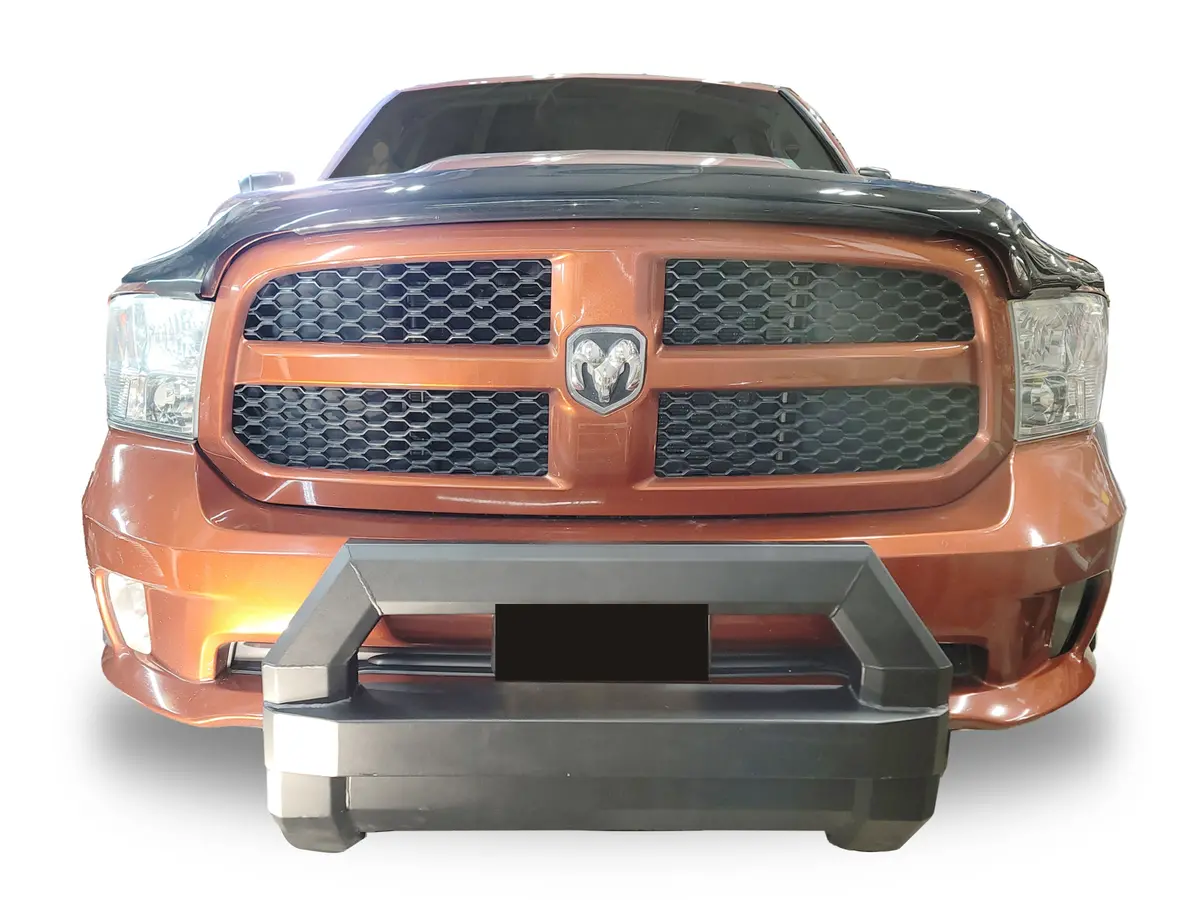 Front Bull Bar With Skid Plate (Hex Pro) Bumper Guard Fits Ram 1500 2009-2025 *Classic*, All Cab Size 1