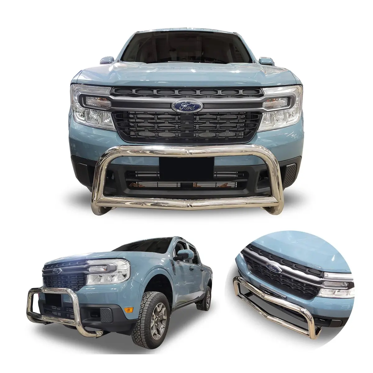 Front A-Bar / Nudge Bar (Dc6) Bumper Guard Fits Ford Maverick 2022-2025 1