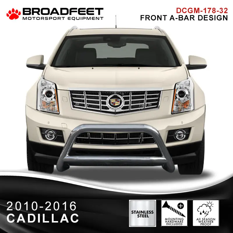 Front A-Bar / Nudge Bar Bumper Guard (Dc6) Fits Cadillac Srx 2010-2016 1