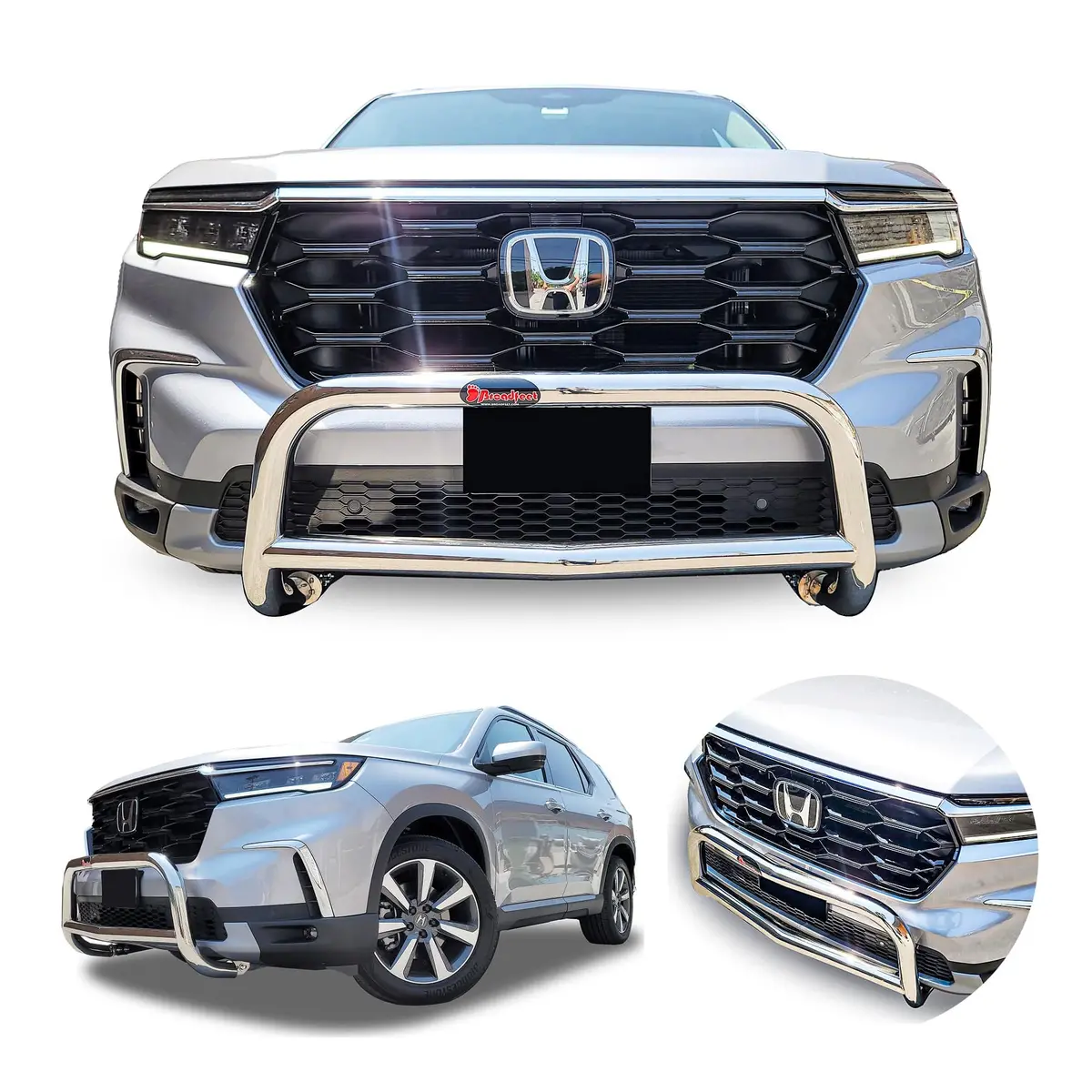 Front A-Bar / Nudge Bar (Dc6) Bumper Guard Fits Honda Pilot 2023-2025 1