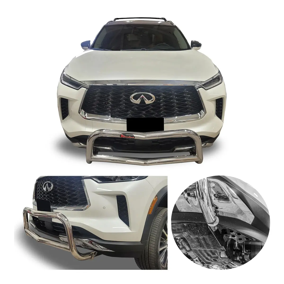 Front A-Bar / Nudge Bar (Dc6) Bumper Guard Fits Infiniti Qx60 2022-2025 1