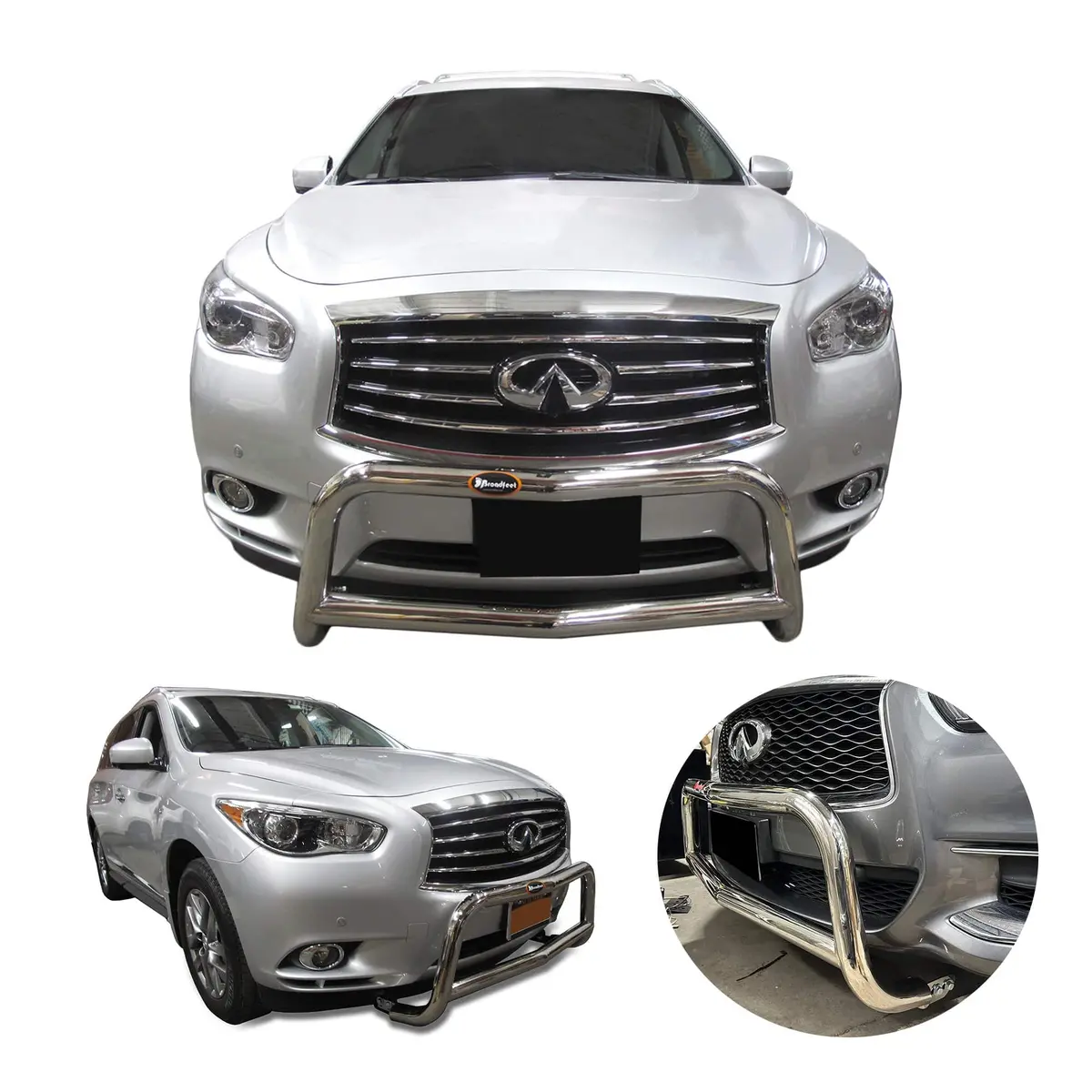 Front A-Bar / Nudge Bar (Dc6) Bumper Guard Fits Infiniti Qx60 2013-2021 1