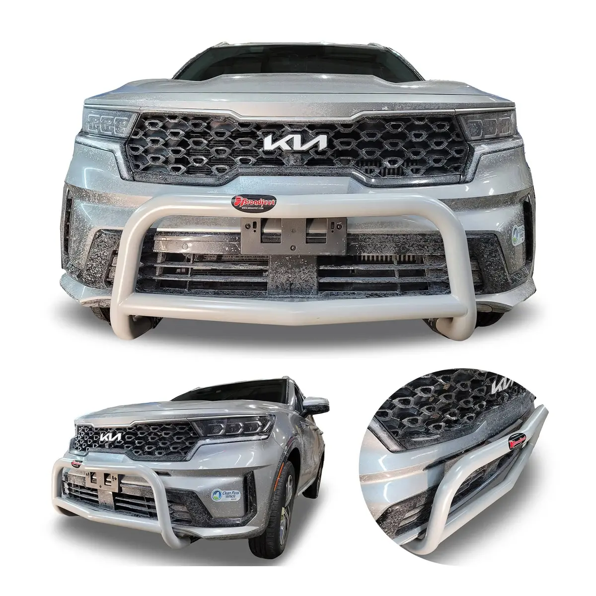 Front A-Bar / Nudge Bar (Dc6) Bumper Guard Fits Kia Sorento 2021-2025 1