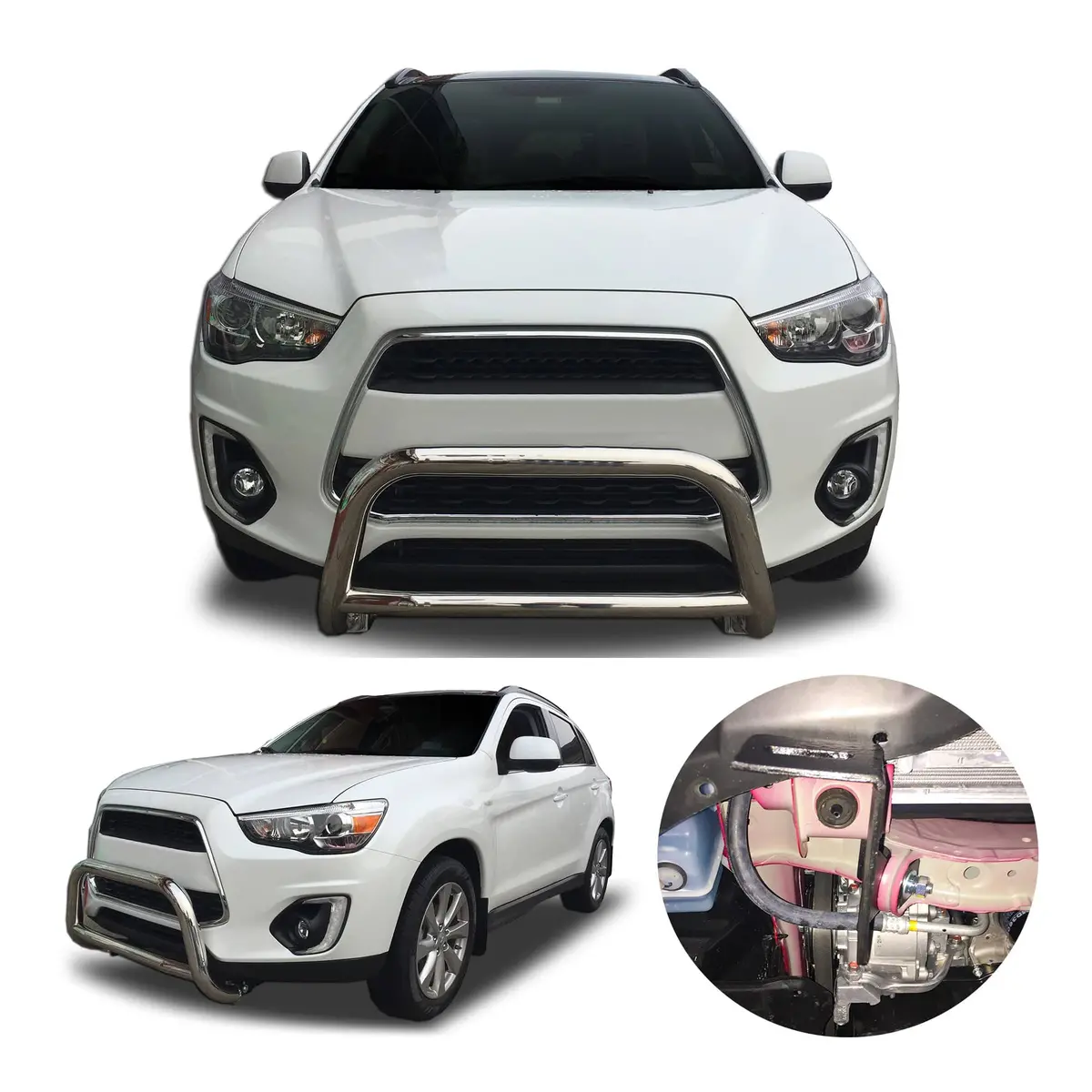 Front A-Bar / Nudge Bar (Dc2) Bumper Guard Fits Mitsubishi Outlander Sport 2011-2021 1