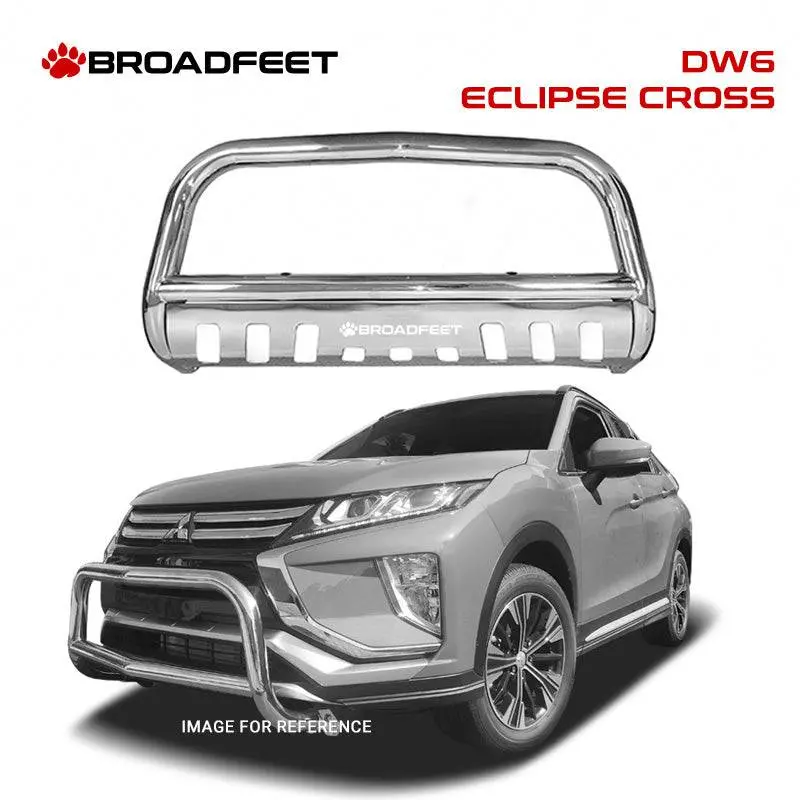 Front Bull Bar With Skid Plate (Dw6) Bumper Guard Fits Mitsubishi Eclipse Cross 2022-2025 1