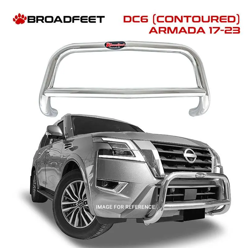 Front A-Bar / Nudge Bar (Dc6) Bumper Guard Fits Nissan Armada 2017-2025 1