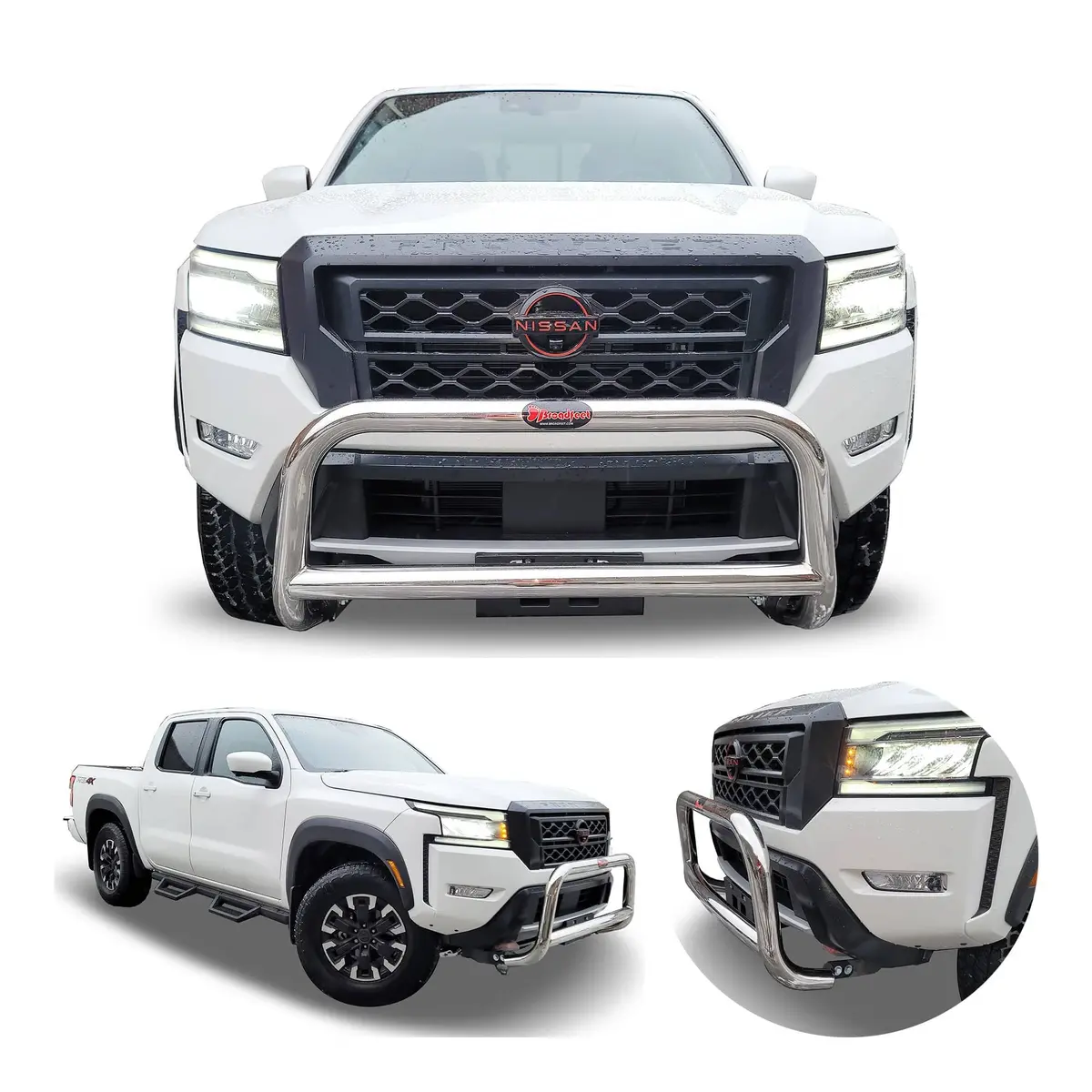 Front A-Bar / Nudge Bar (Dc8) Bumper Guard Fits Nissan Frontier 2022-2025 1