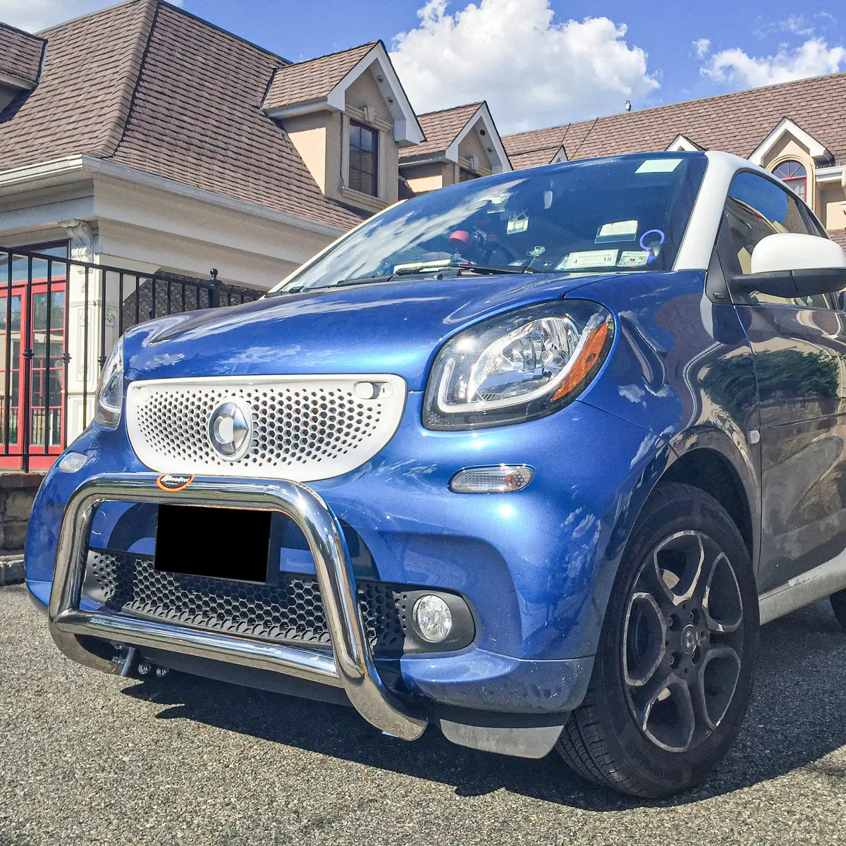 Front A-Bar / Nudge Bar (Dc2) Bumper Guard Fits Smart Fortwo 2005-2018 1
