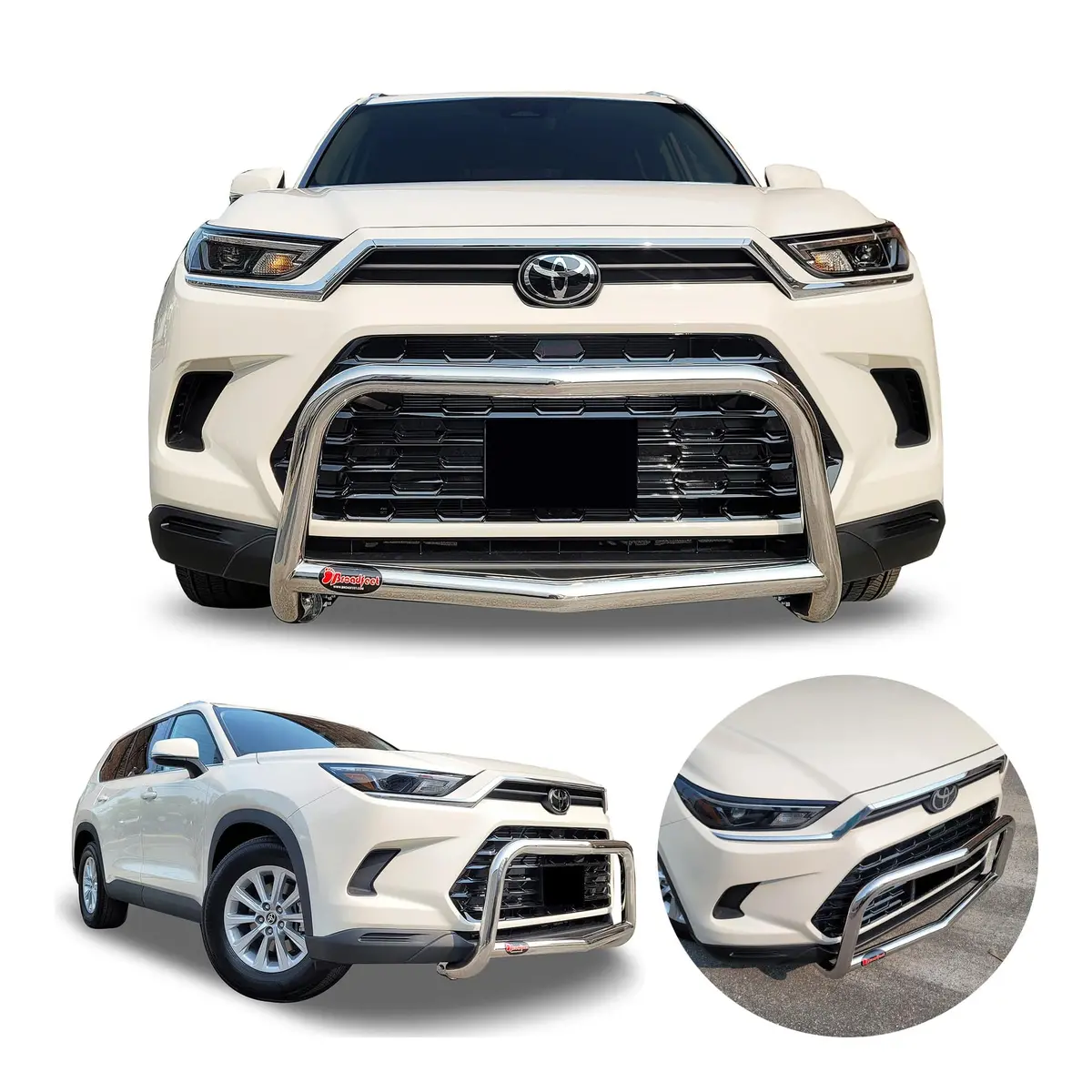 Front A-Bar / Nudge Bar (Dc9) Bumper Guard Fits Toyota Grand Highlander 2024-2025 1