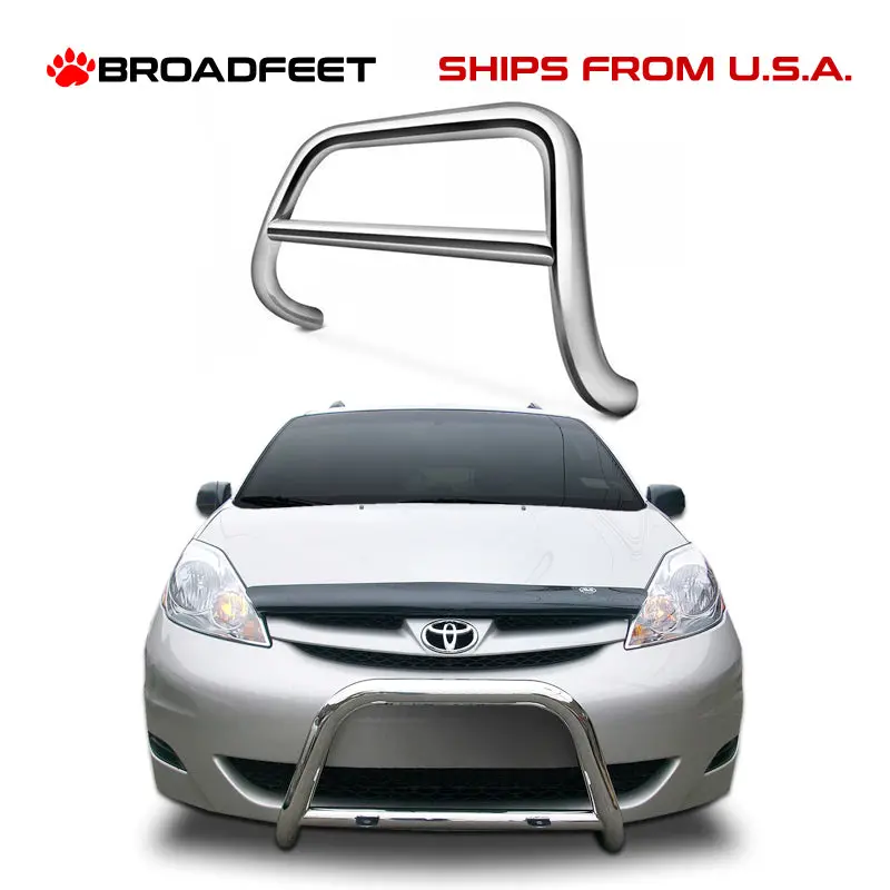 Front A-Bar / Nudge Bar (Dc793 ,Dc2) Bumper Guard Fits 2011-2020 Toyota Sienna 1