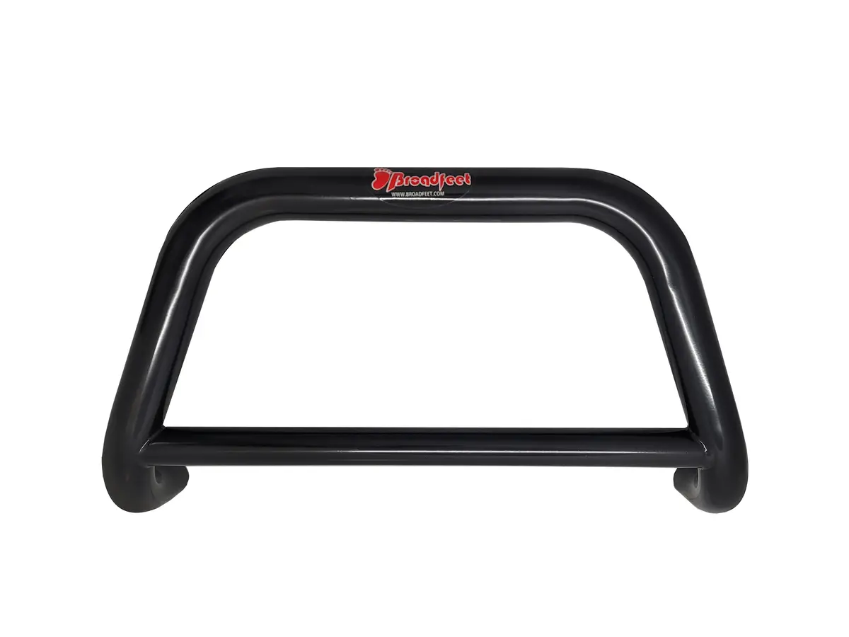 Front 2.5" A-Bar / Nudge Bar (Dc2 Black) In Black Powder Coat Steel 1