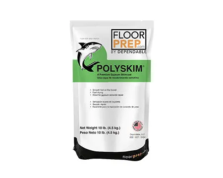 Dependable - Polyskim Premium Gypsum Skimcoat 10 Lb Bag 1