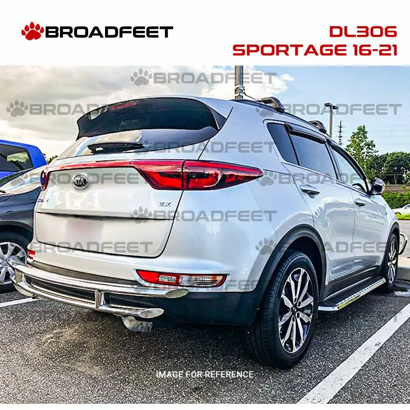 Rear Double Layer (Dl306) Bumper Guard Fits Kia Sportage 2016-2021 1