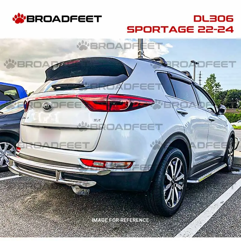 Rear Double Layer (Dl306) Bumper Guard Fits Kia Sportage 2022-2025 1