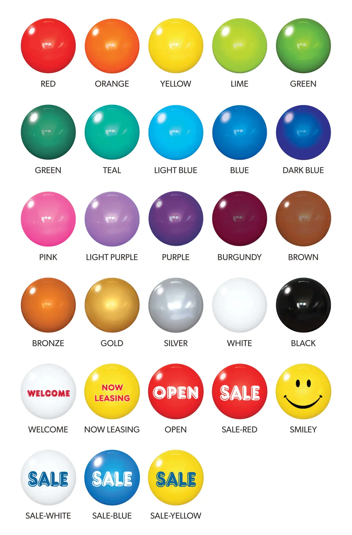 Reusable Vinyl Balloon Light Pole Kit - 1 Balloon 6