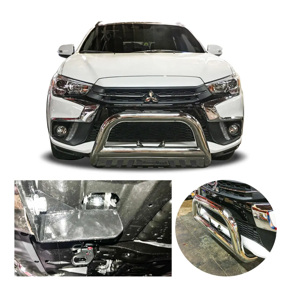 Front A-Bar / Nudge Bar (Dw3) Bumper Guard Fits Mitsubishi Outlander Sport 2011-2021 1