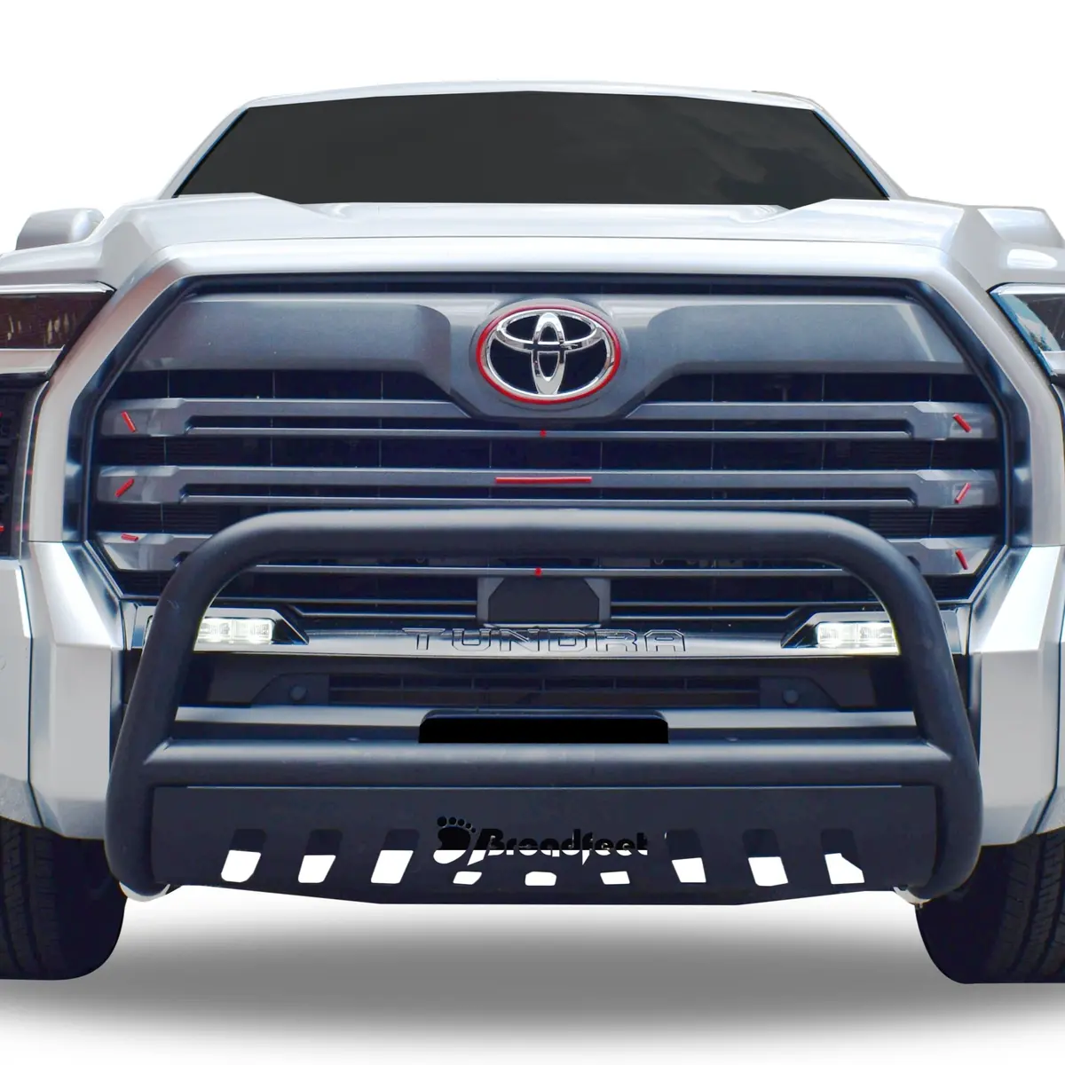 Front Bull Bar With Skid Plate (Dw6) Bumper Guard Fits Toyota Tundra Crew Max 2022-2025 2