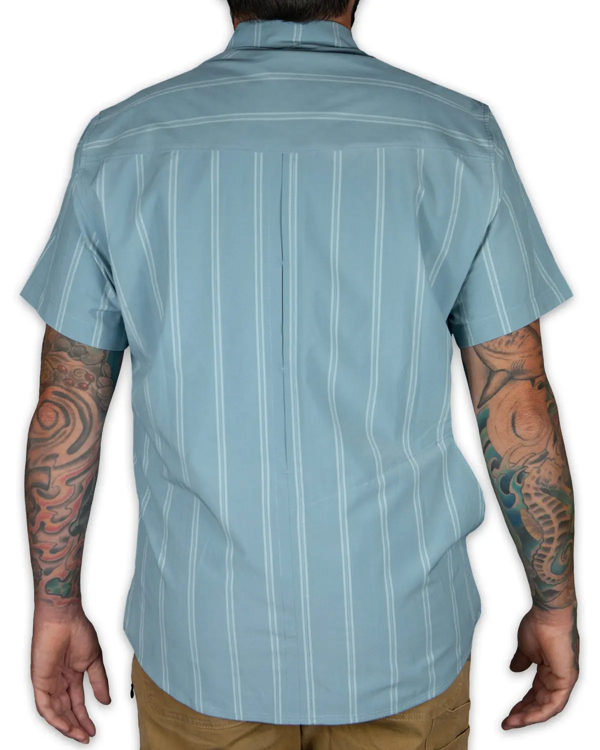 Daryll Ss Shirt - Mid Blue 5