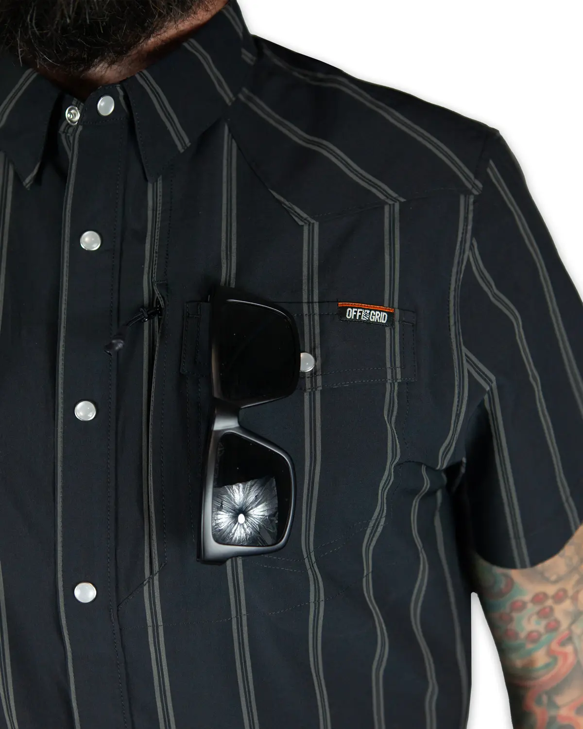 Daryll Ss Shirt - Vintage Black 6