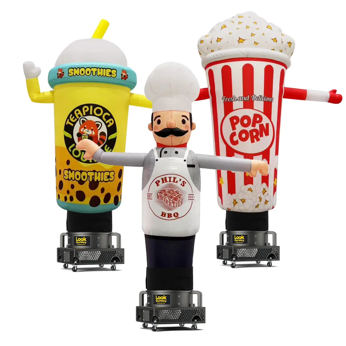 Deluxe Air Wavers® Custom Inflatable Tube Man 1