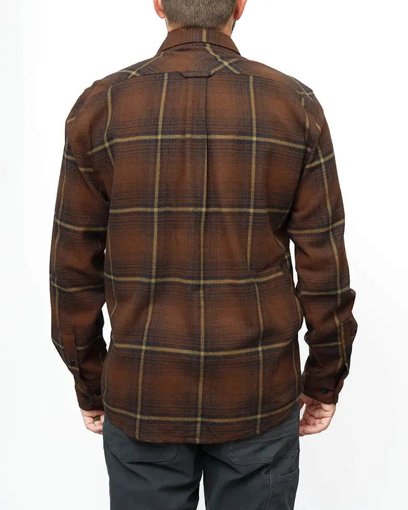 Destroyer Flannel - Burnt Brown 5