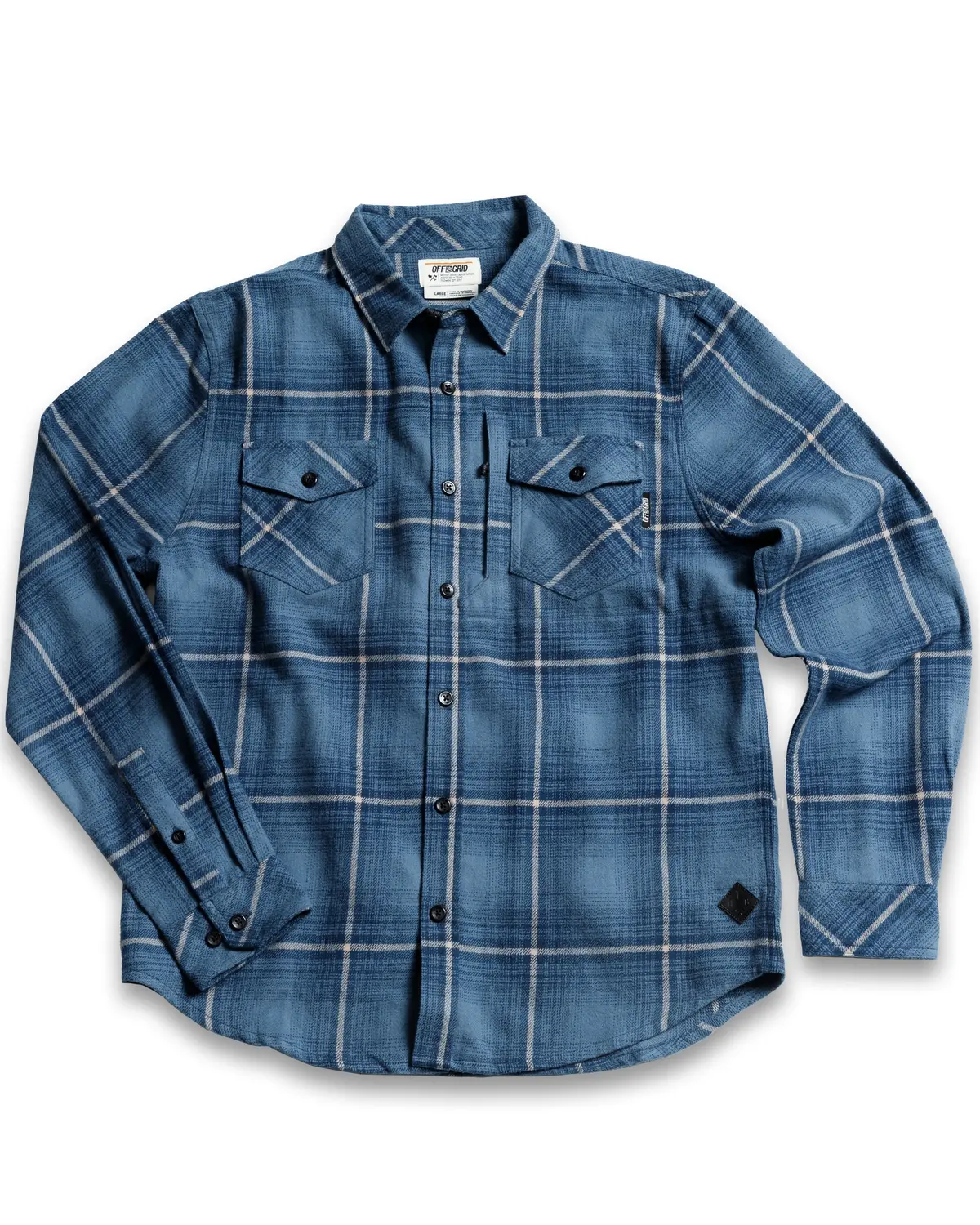Destroyer Flannel - Pale Blue 1