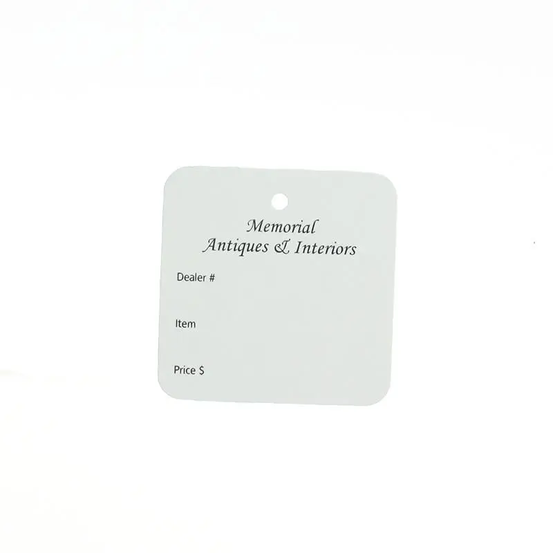 Die Cut Custom Tags (1000/Pack) 2