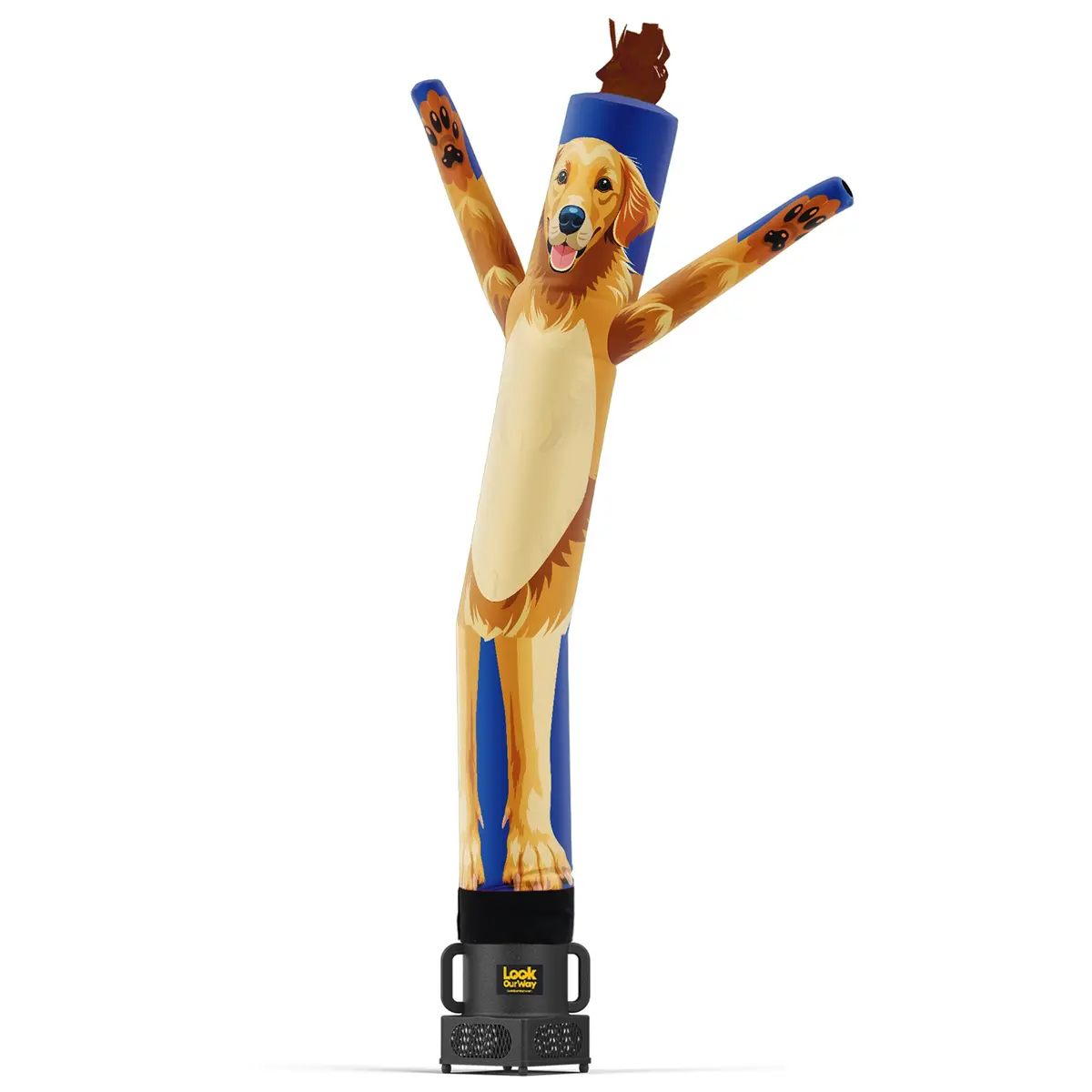 Dog Air Dancers® Inflatable Tube Man 6Ft 2