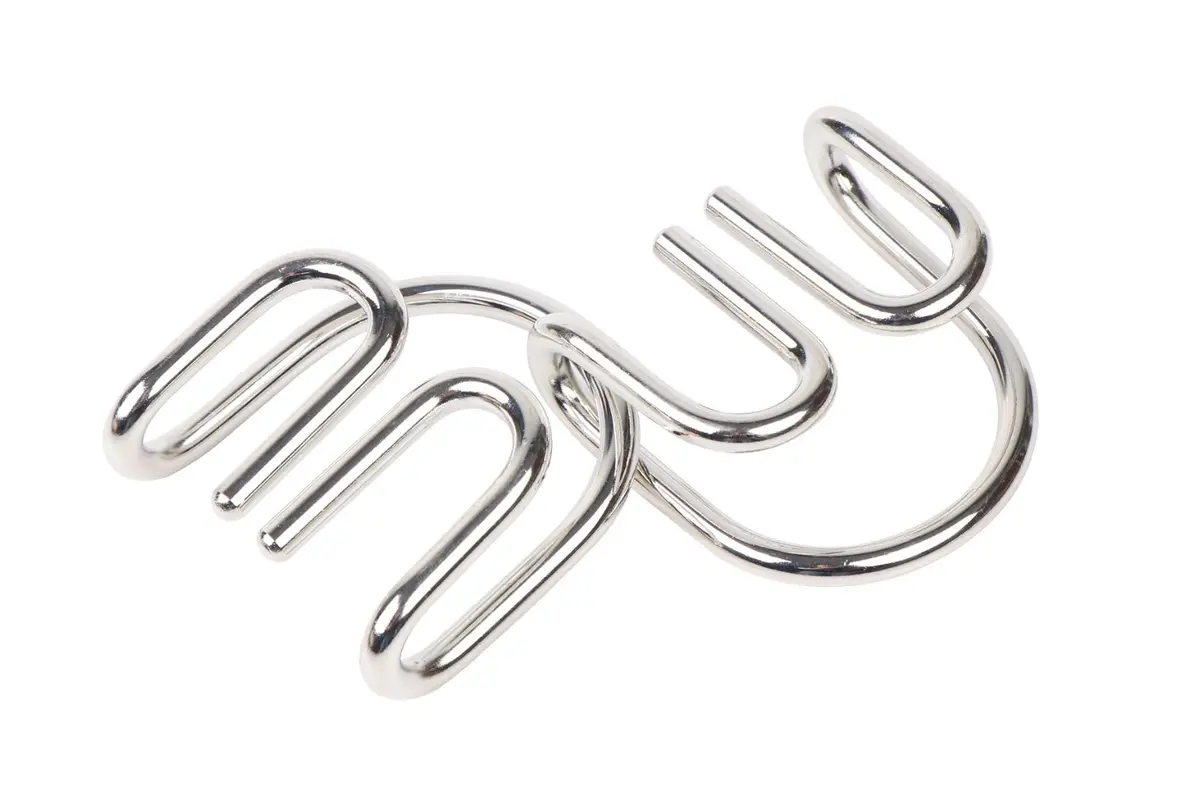 Double M Puzzle – Metal Brain Teaser 1