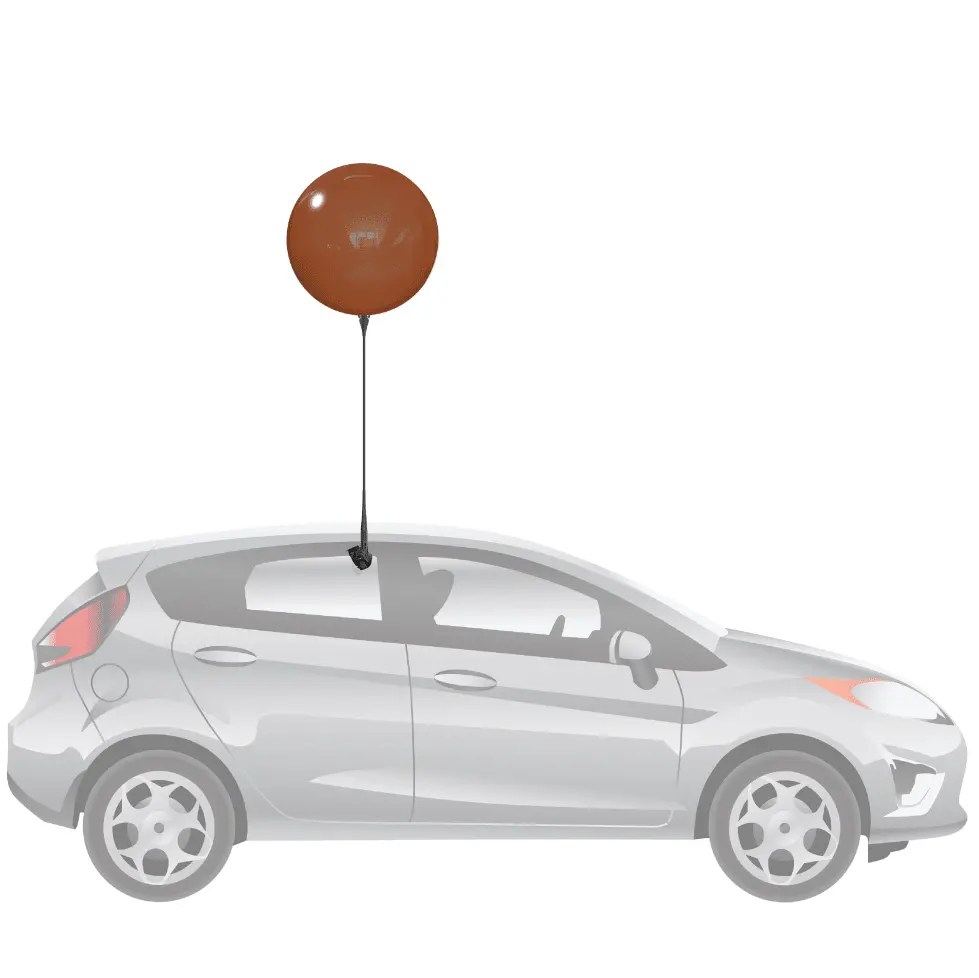 Duraballoon Reusable Car Window Kit 14
