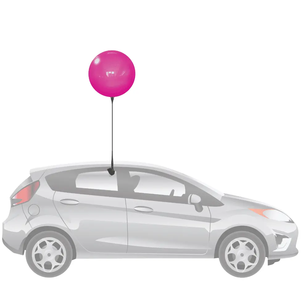 Duraballoon Reusable Car Window Kit 14