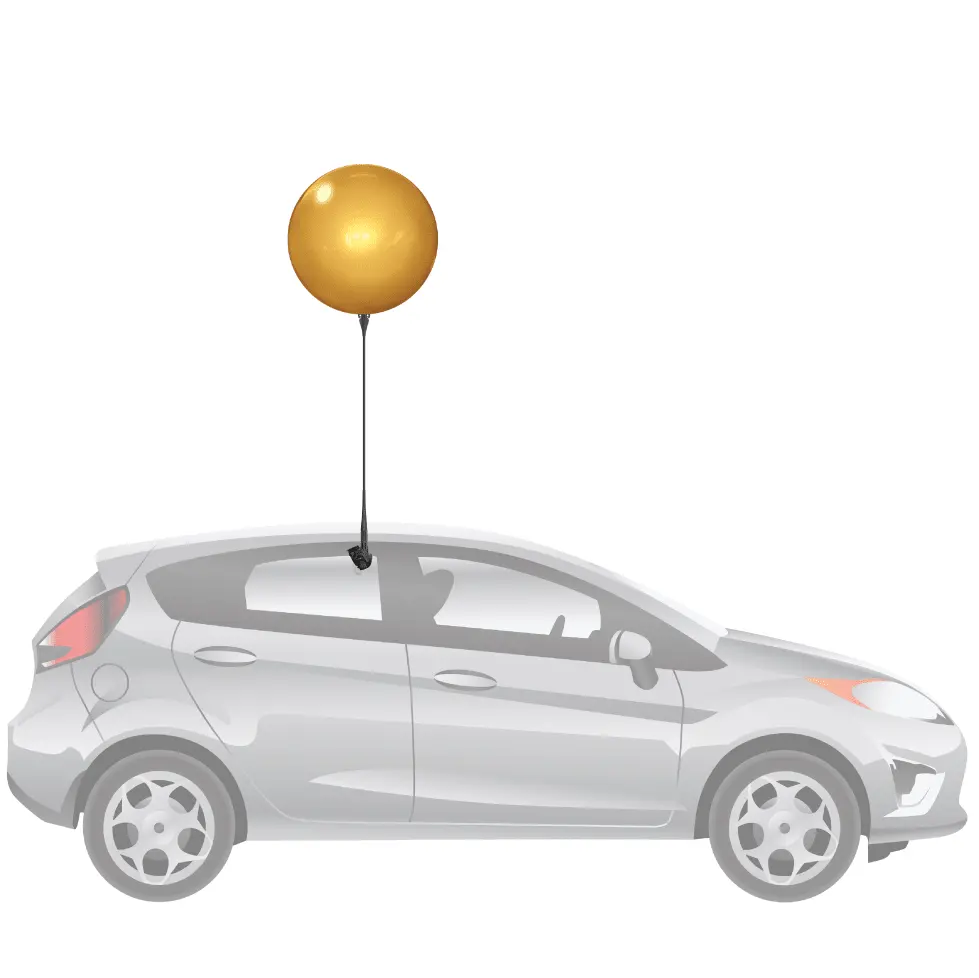 Duraballoon Reusable Car Window Kit 15
