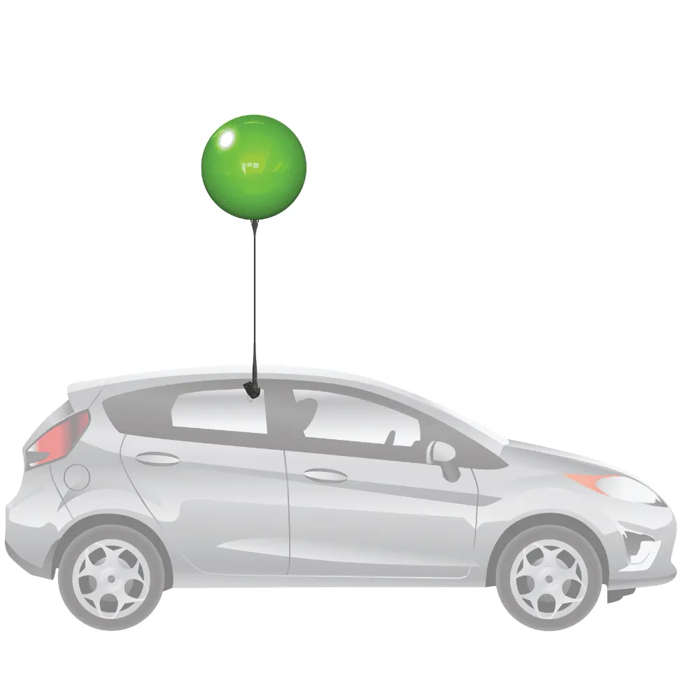 Duraballoon Reusable Car Window Kit 16