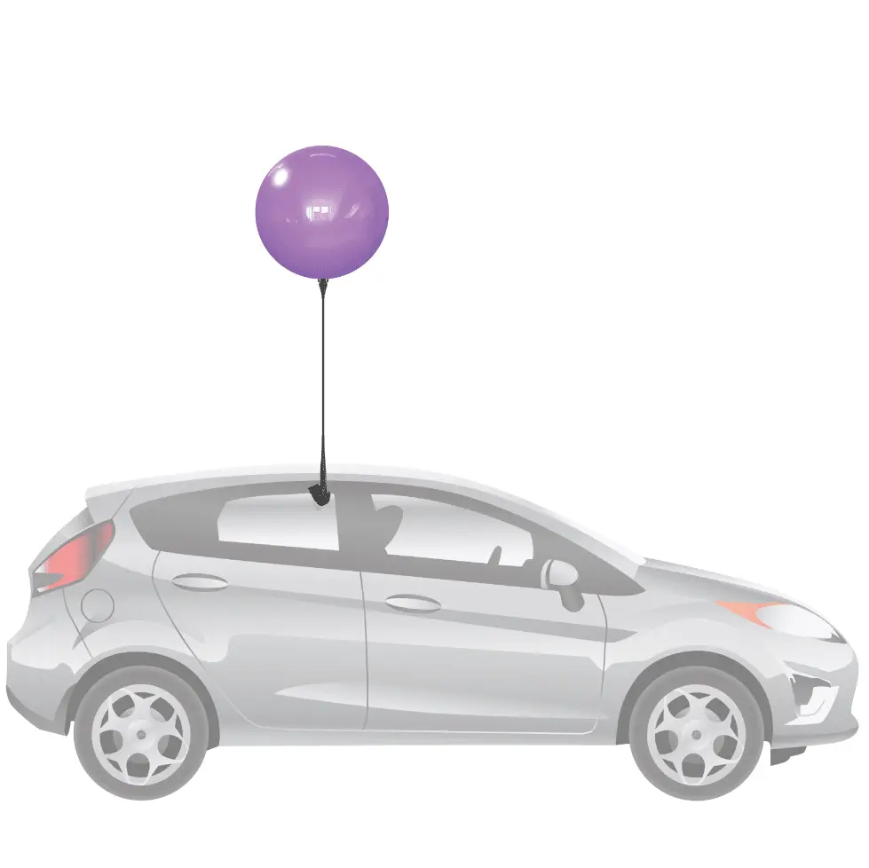 Duraballoon Reusable Car Window Kit 19