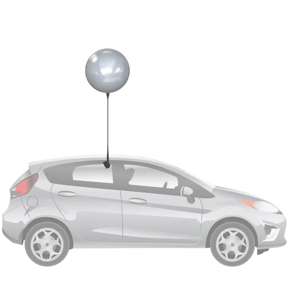 Duraballoon Reusable Car Window Kit 17
