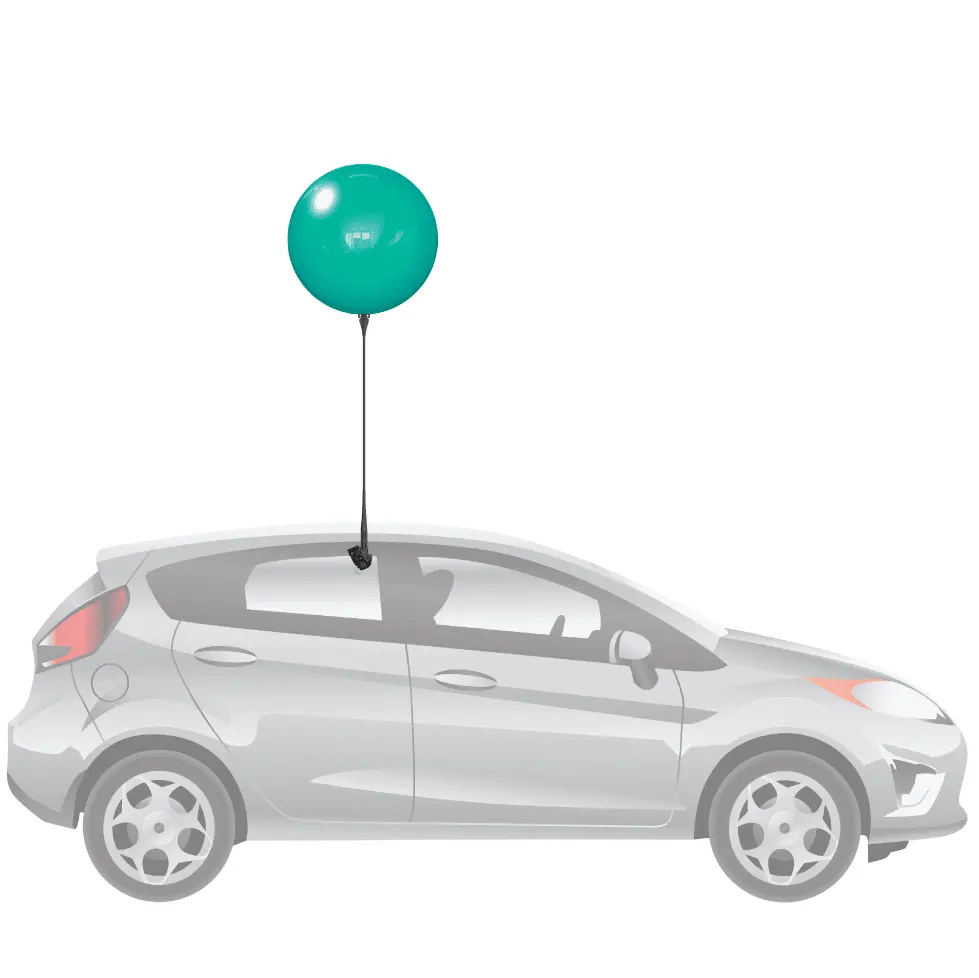 Duraballoon Reusable Car Window Kit 7