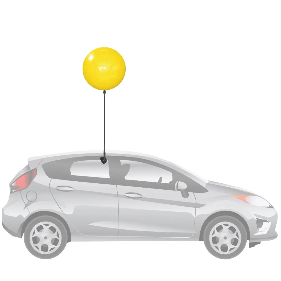 Duraballoon Reusable Car Window Kit 3
