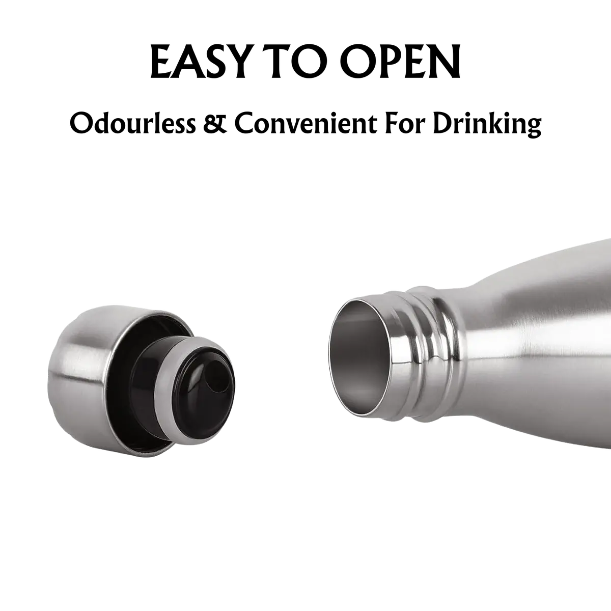 Cello Swift Stainless Steel Vacuum Insulated Flask Hot And Cold Water Bottle With Screw Lid | For Home, Office, Travel 3