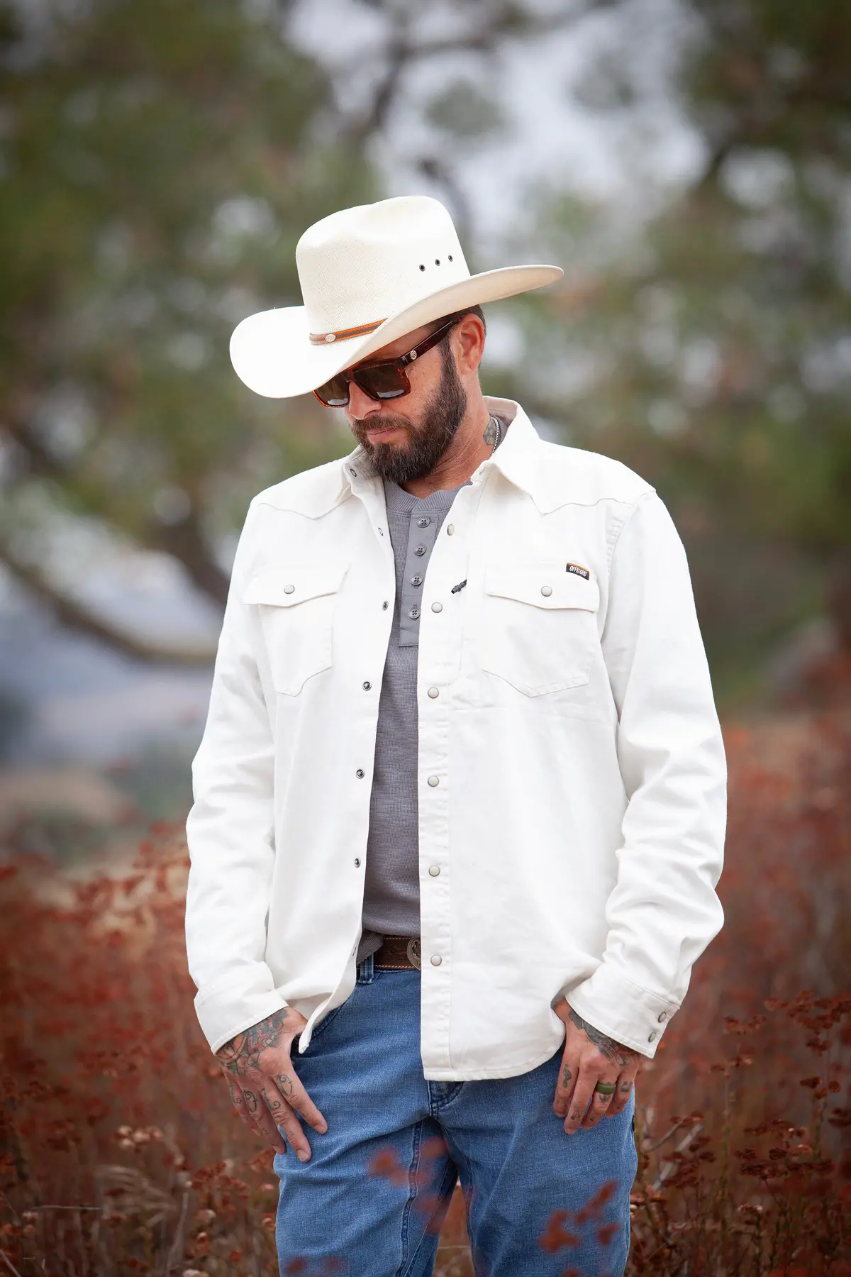 Earl Denim Shirt - Natural 2