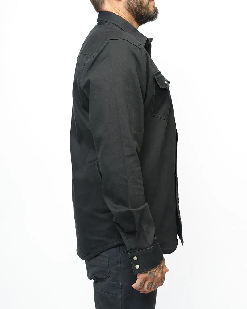 Earl Denim Shirt - Vintage Black 4