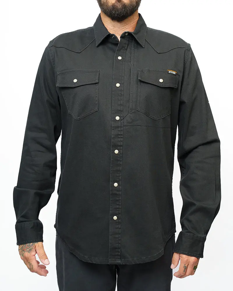 Earl Denim Shirt - Vintage Black 3