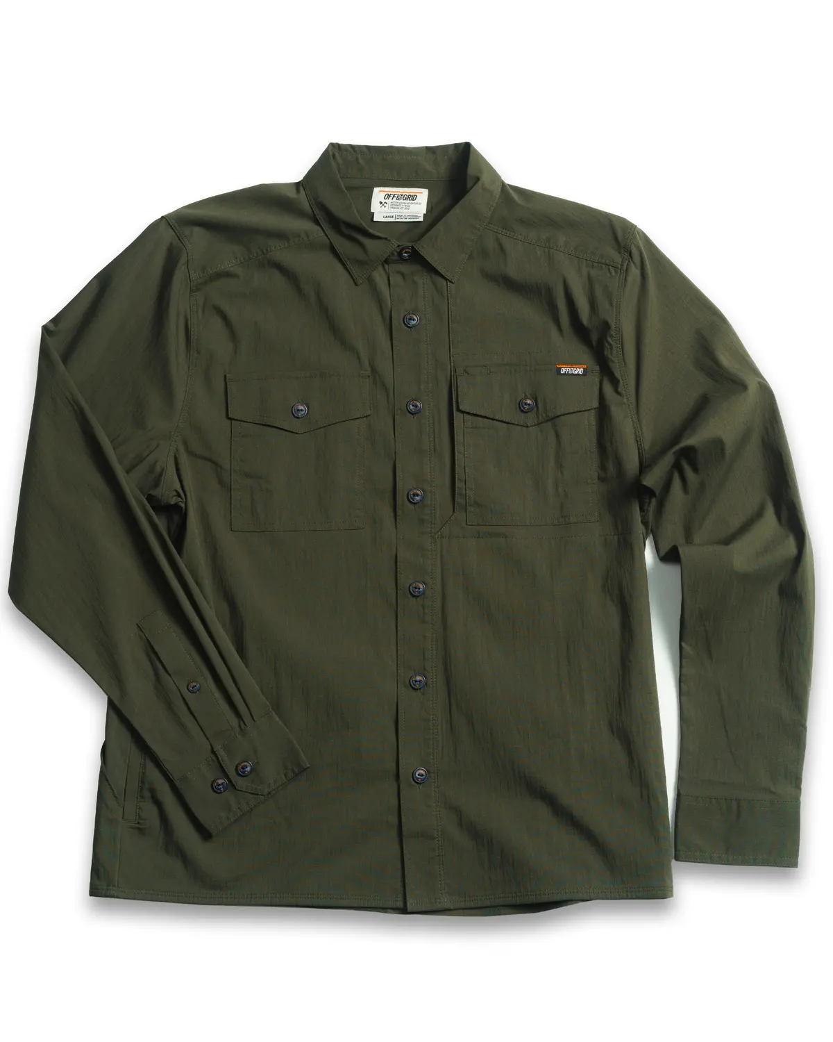 Echo Bravo Ls Shirt - Army 1